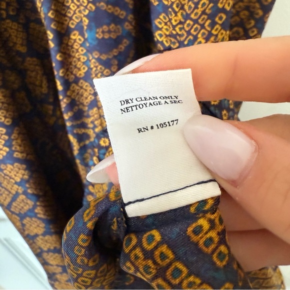 ULLA JOHNSON mika dress in hemlock Size 6 - Picture 8 of 10